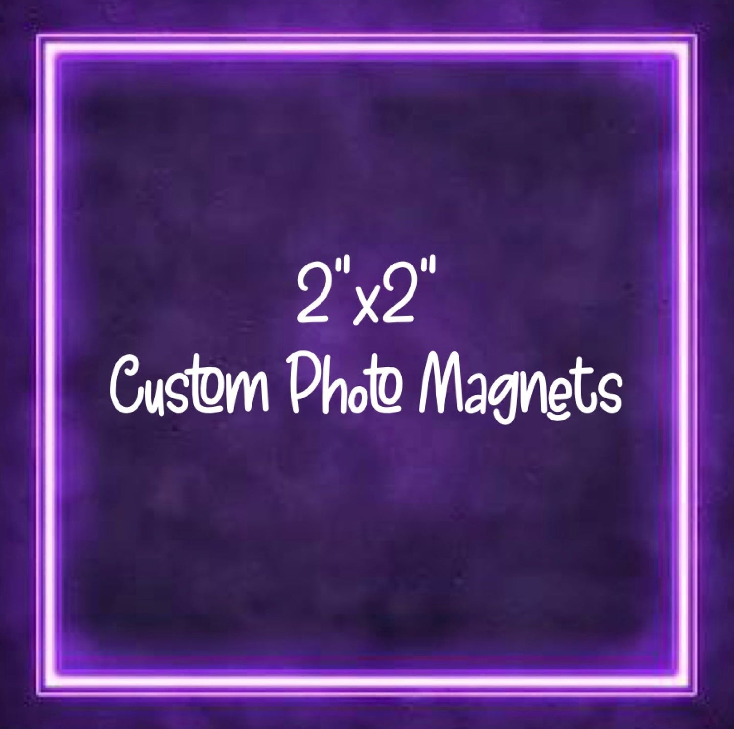 2x2 Photo Magnet