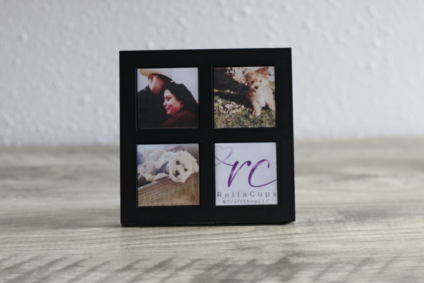 Custom 2x2 Photo Magnet Frame (Includes 4
Magnets)"