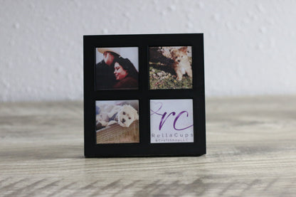 Custom 2x2 Photo Magnet Frame (Includes 4
Magnets)"
